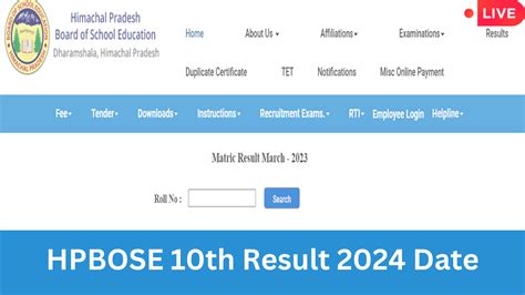 hpbose jbt result 2024|Himachal Pradesh Board of School Education.